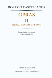 Obras II. Poesía, teatro y ensayo_cover
