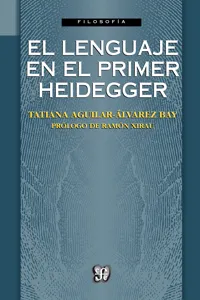 El lenguaje en el primer Heidegger_cover