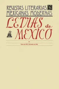 Letras de México IV, enero de 1943-diciembre de 1944_cover