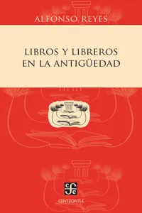 Libros y libreros en la Antigüedad_cover