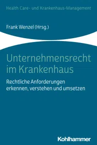 Unternehmensrecht im Krankenhaus_cover