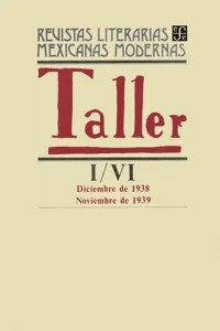 Taller I, diciembre de 1938 - VI, noviembre de 1939_cover