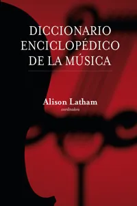 Diccionario enciclopédico de la música_cover
