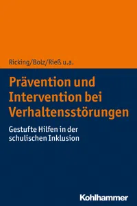 Prävention und Intervention bei Verhaltensstörungen_cover