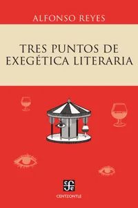 Tres puntos de exegética literaria_cover
