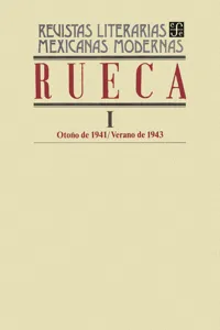 Rueca I, otoño de 1941-verano de 1943_cover