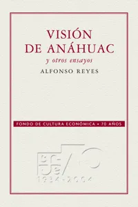 Visión de Anáhuac y otros ensayos_cover