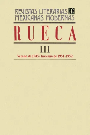 Rueca III, verano de 1945-invierno de 1951-1952