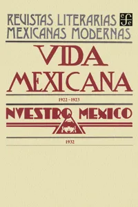 Vida mexicana, 1922-1923. Nuestro México, 1932_cover