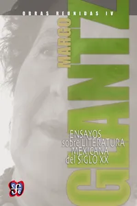 Obras reunidas IV. Ensayos sobre literatura mexicana del siglo XX_cover