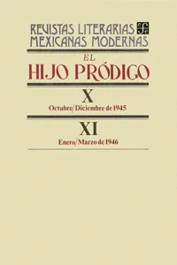 El hijo pródigo X, octubre-diciembre de 1945 - XI, enero-marzo de 1946_cover