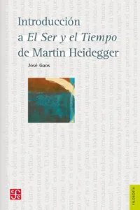 Introducción a El Ser y el Tiempo de Martin Heidegger_cover