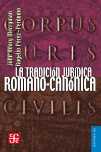 La tradición jurídica romano-canónica_cover