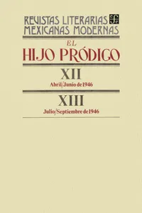 El hijo pródigo XII, abril-junio de 1946 - XIII, julio-septiembre de 1946_cover