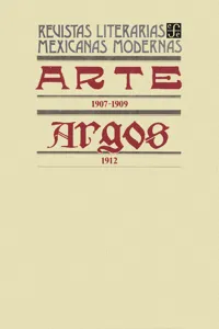 Arte, 1907-1909. Argos, 1912_cover