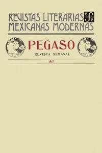 Pegaso. Revista semanal, 1917_cover