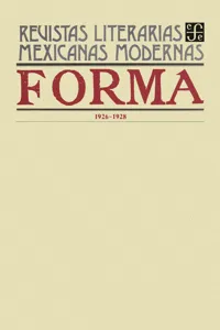 Forma, 1926-1928_cover