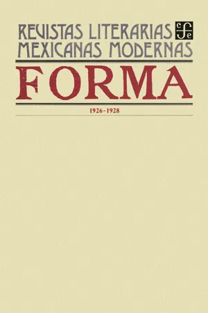 Forma, 1926-1928