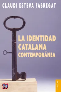 La identidad catalana contemporánea_cover