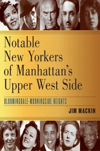 Notable New Yorkers of Manhattan's Upper West Side_cover