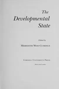 The Developmental State_cover