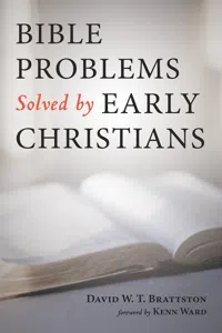 Bible Problems Solved by Early Christians_cover