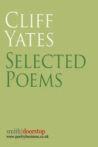 Cliff Yates: Selected Poems_cover