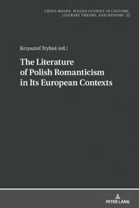 The Literature of Polish Romanticism in Its European Contexts_cover