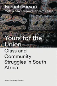 Yours for the Union_cover