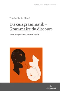 Diskursgrammatik Grammaire du discours_cover