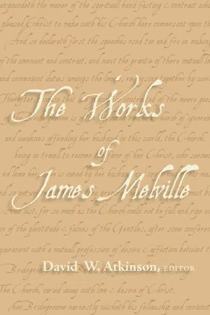 The Works of James Melville