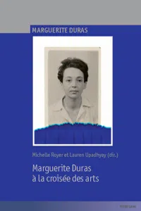 Marguerite Duras à la croisée des arts_cover