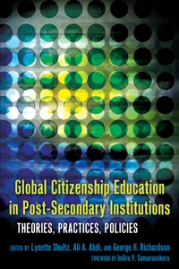Global Citizenship Education in Post-Secondary Institutions_cover
