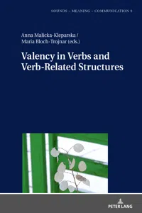 Valency in Verbs and Verb-Related Structures_cover