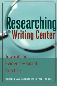 Researching the Writing Center_cover