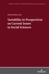 Variability in Perspectives on Current Issues in Social Sciences_cover