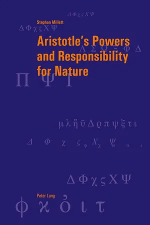 Aristotles Powers and Responsibility for Nature