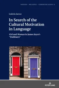 In Search of the Cultural Motivation in Language_cover