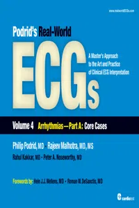 Podrid's Real-World ECGs: Volume 4A, Arrhythmias [Core Cases]_cover