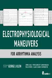 Electrophysiological Maneuvers for Arrhythmia Analysis_cover