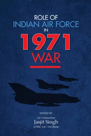 Role of Indian Air Force in 1971 War