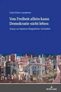 Von Freiheit allein kann Demokratie nicht leben_cover