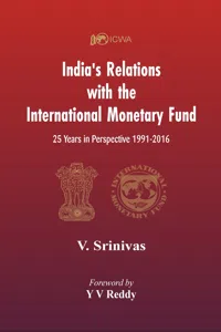 Indias Relations With The International Monetary Fund_cover
