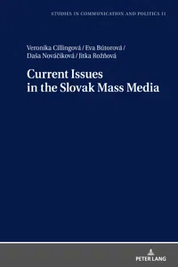 Current Issues in the Slovak Mass Media_cover
