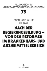 Nach der Regierungsbildung vor den Reformen im Krankenhaus- und Arzneimittelbereich_cover