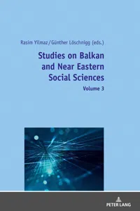 Studies on Balkan and Near Eastern Social Sciences Volume 3_cover
