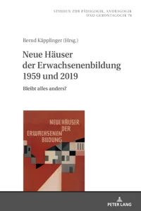 Neue Häuser der Erwachsenenbildung 1959 und 2019_cover