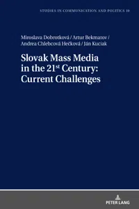 Slovak Mass Media in the 21st Century: Current Challenges_cover