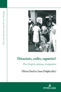 Déracinés, exilés, rapatriés?_cover