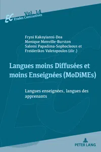 Langues moins Diffusées et moins Enseignées/Less Widely Used and Less Taught languages_cover